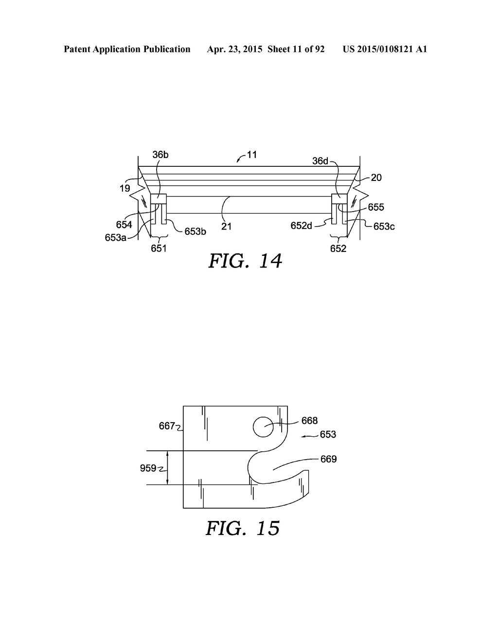 LOWER FRAME ASSEMBLY FOR A COLLAPSIBLE CONTAINER - diagram, schematic, and image 12