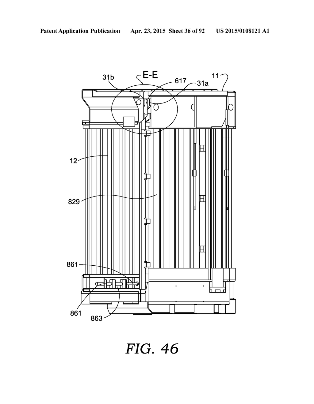 LOWER FRAME ASSEMBLY FOR A COLLAPSIBLE CONTAINER - diagram, schematic, and image 37