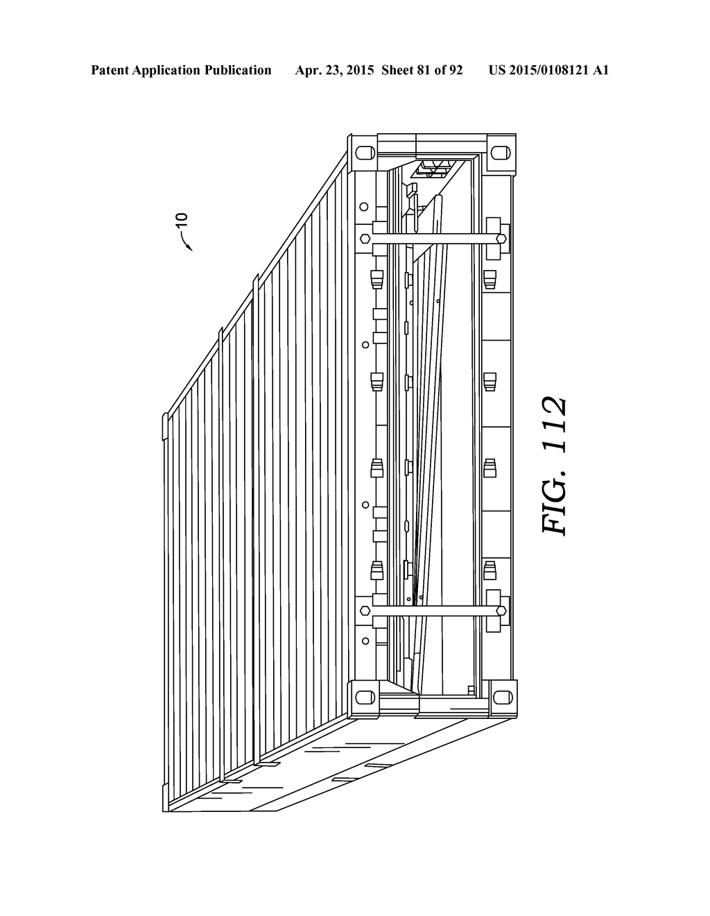 LOWER FRAME ASSEMBLY FOR A COLLAPSIBLE CONTAINER - diagram, schematic, and image 82