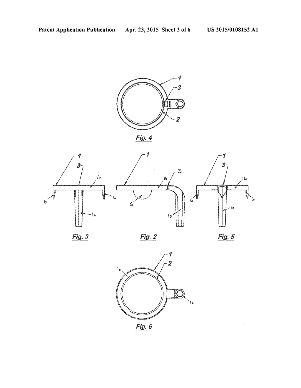 UNIVERSAL HANDLE FOR BEVERAGE CUP OR CONTAINER - diagram, schematic, and image 03