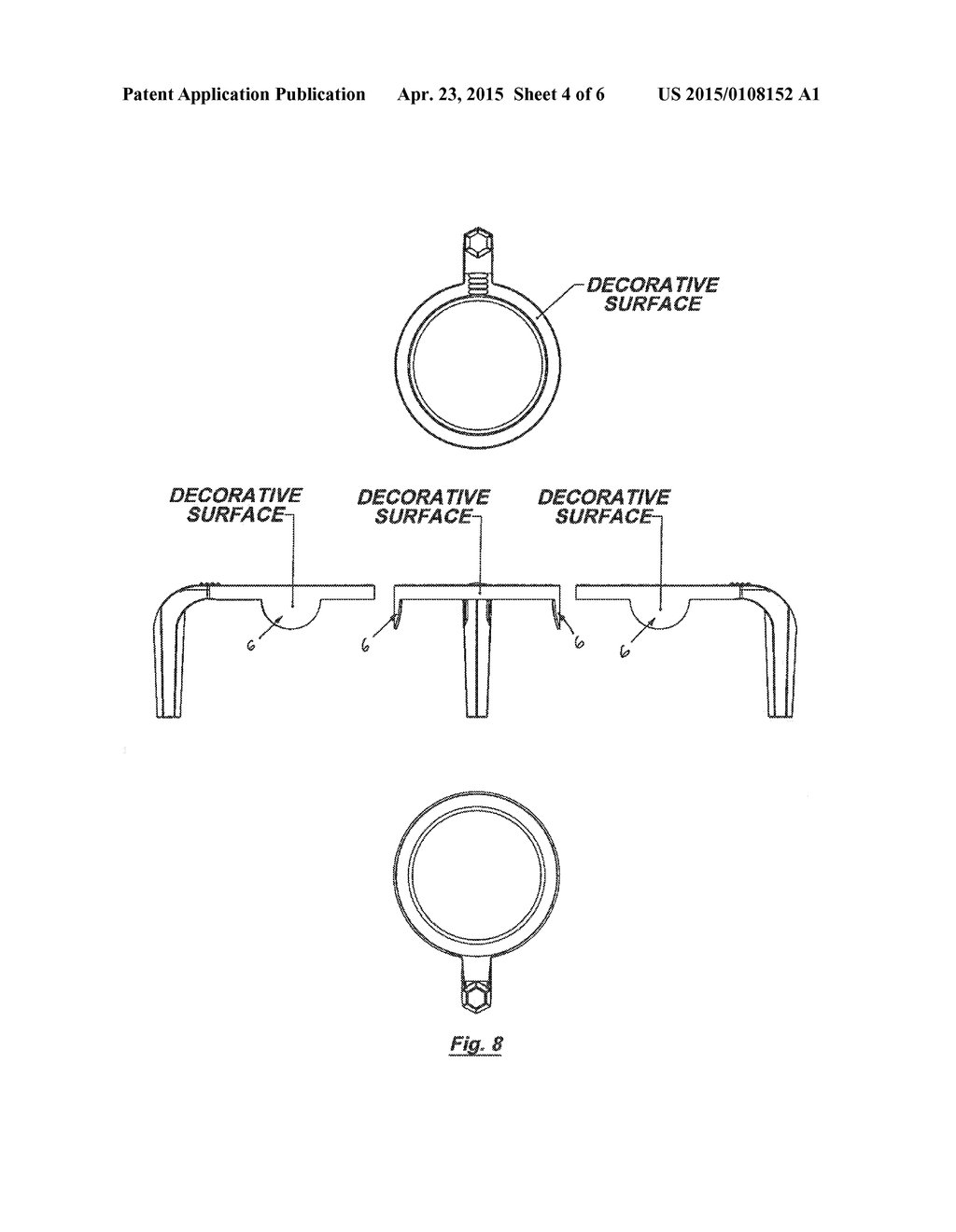 UNIVERSAL HANDLE FOR BEVERAGE CUP OR CONTAINER - diagram, schematic, and image 05