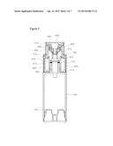 CAP-INTEGRATED PUMPING TYPE COSMETIC CONTAINER diagram and image