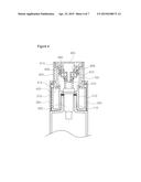 CAP-INTEGRATED PUMPING TYPE COSMETIC CONTAINER diagram and image