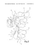 Knee Brace Holder diagram and image