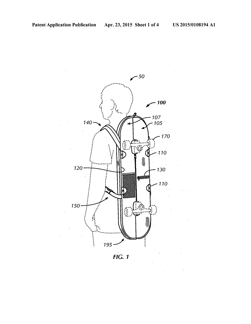 BOARD SPORT EQUIPMENT CARRIER - diagram, schematic, and image 02