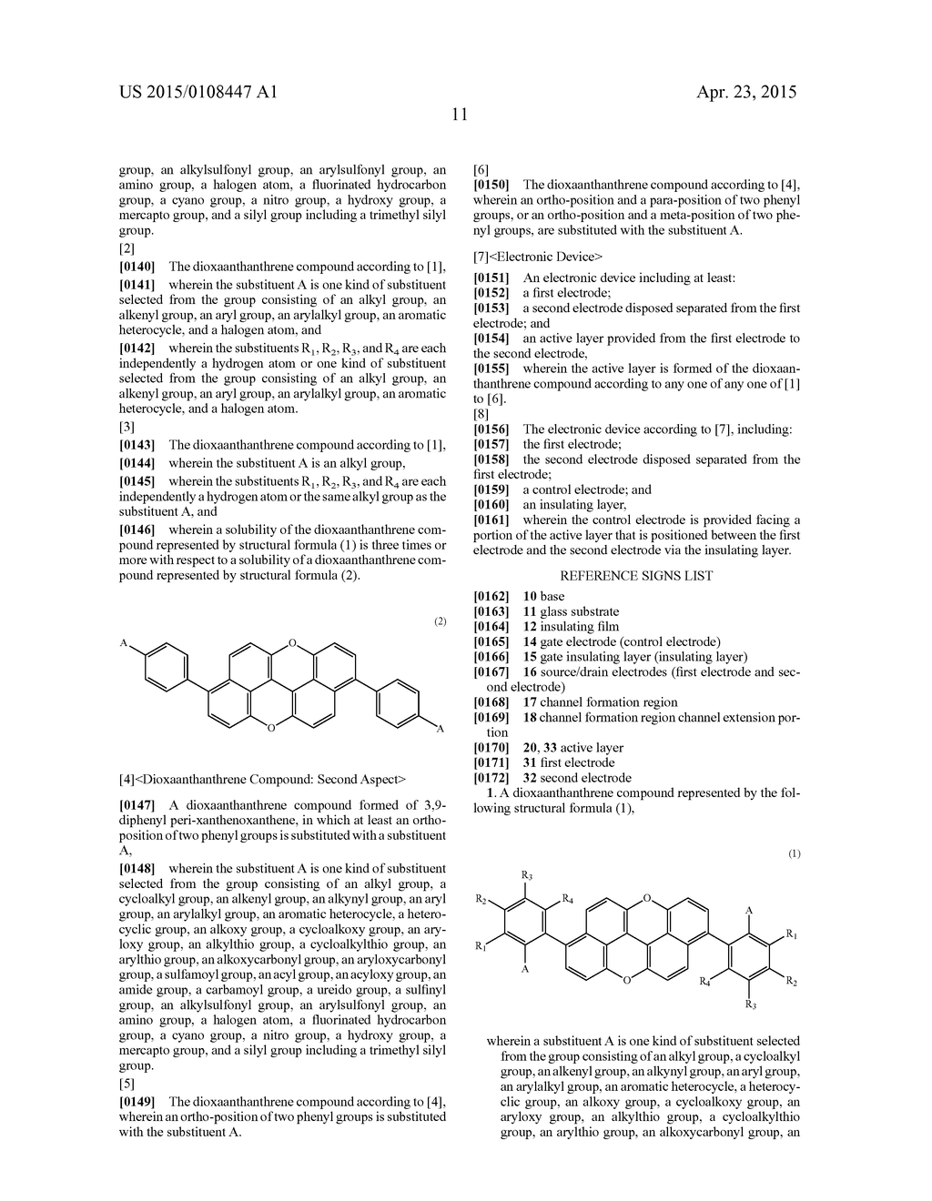 DIOXAANTHANTHRENE COMPOUND AND ELECTRONIC DEVICE - diagram, schematic, and image 17