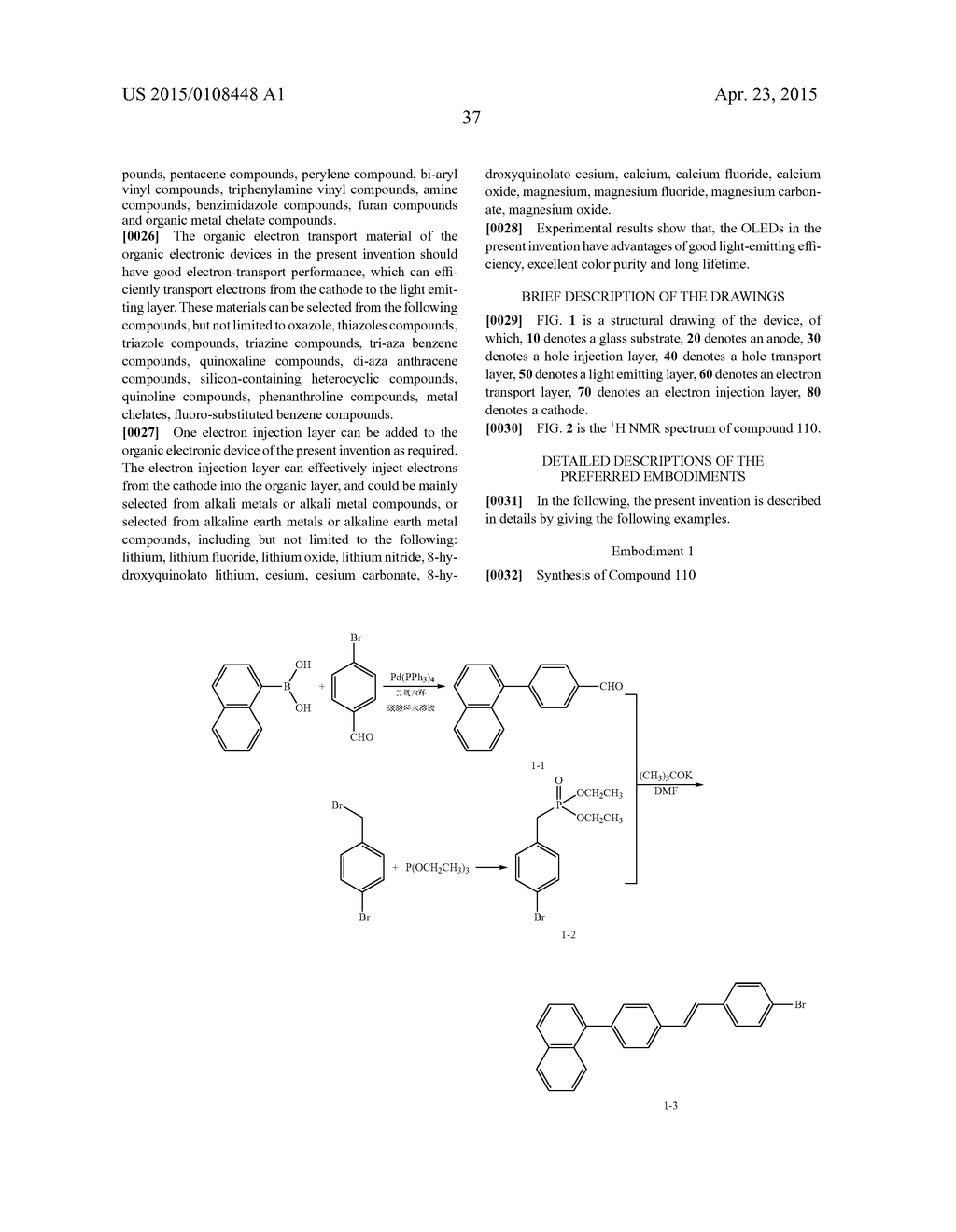 ORGANIC ELECTRONIC MATERIAL - diagram, schematic, and image 39