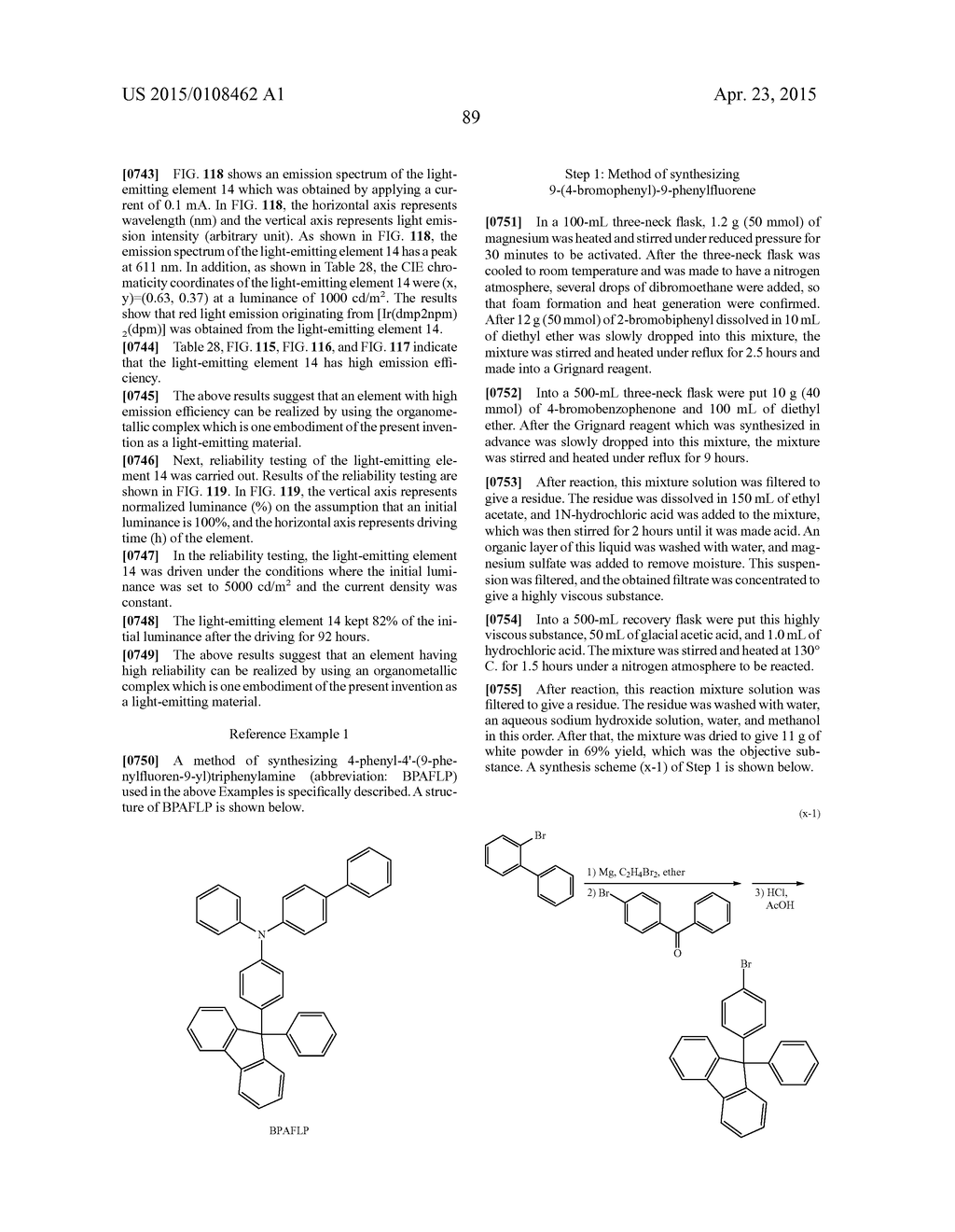 Organometallic Complex, Light-Emitting Element, Light-Emitting Device,     Electronic Device and Lighting Device - diagram, schematic, and image 181