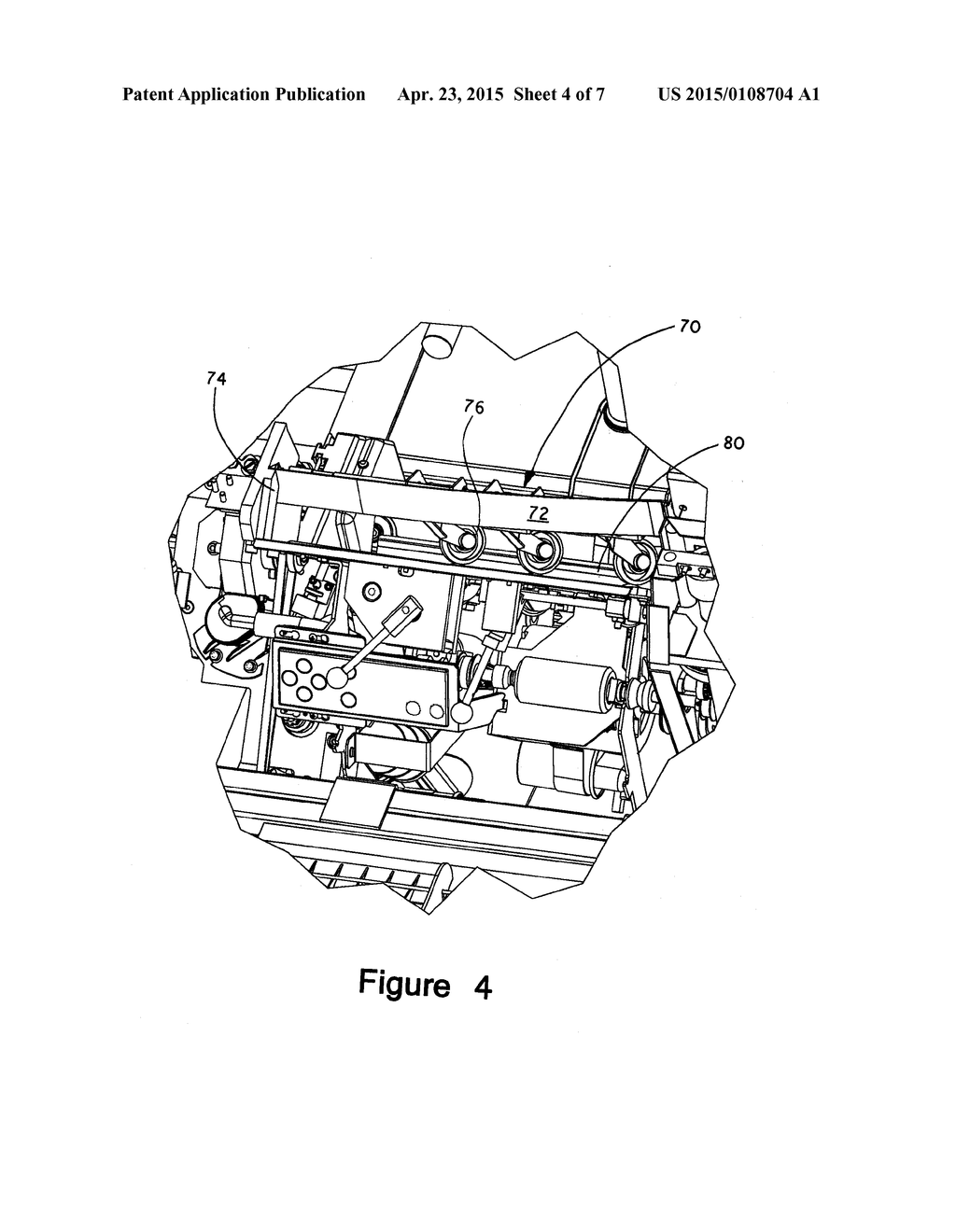 METHOD AND APPARATUS FOR PROCESSING ENVELOPES CONTAINING CONTENTS - diagram, schematic, and image 05