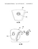 ILLUMINATED EMBLEM ASSEMBLY FOR CONNECTION TO AN AIRBAG COVER diagram and image