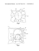 AIR BAG WITH UNINFLATED POCKET diagram and image