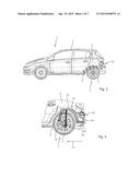 MOTOR VEHICLE BODY WITH REINFORCED SHOCK ABSORBER CONNECTION diagram and image