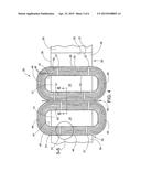 Coil and Stator Assembly of a Rotary Electric Machine diagram and image