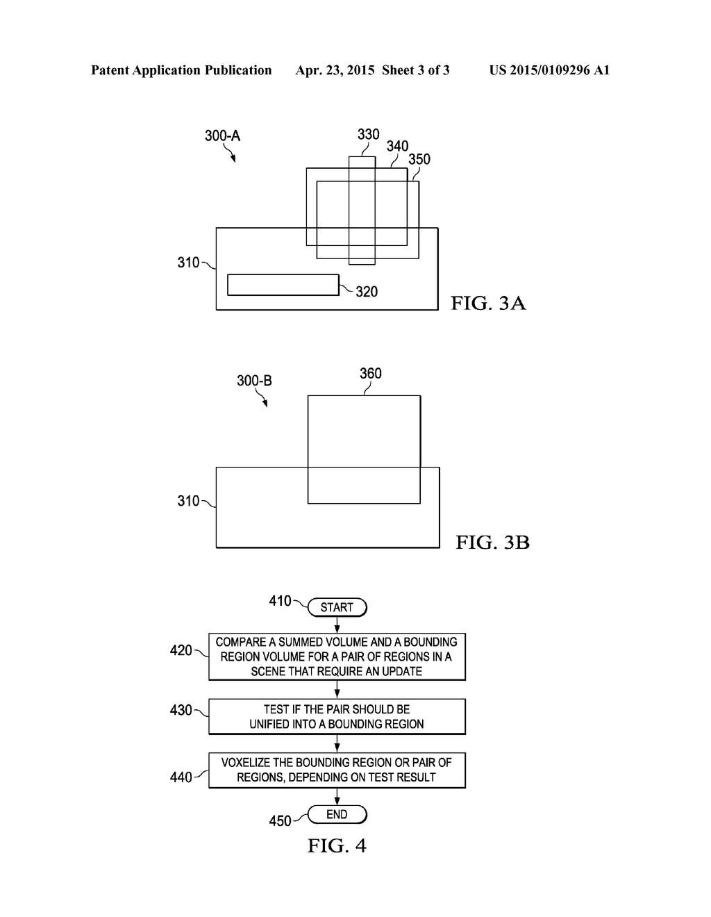 GRAPHICS PROCESSING SUBSYSTEM AND METHOD FOR UPDATING VOXEL REPRESENTATION     OF A SCENE - diagram, schematic, and image 04