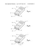 METHOD AND HANDHELD DISTANCE MEASUREMENT DEVICE FOR INDIRECT DISTANCE     MEASUREMENT BY MEANS OF IMAGE-ASSISTED ANGLE DETERMINATION FUNCTION diagram and image