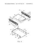 HARD DISK DRIVE MOUNTING DEVICE AND ELECTRONIC DEVICE USING THE SAME diagram and image