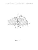 LENS UNIT AND LED MODULE USING THE SAME diagram and image