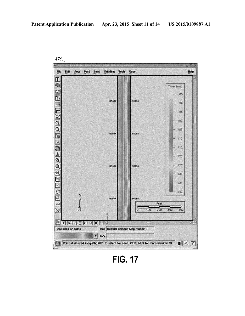 SONIC ADAPTOR FOR CONVERTING SONIC OR ULTRASONIC WAVEFORM DATA FOR USE     WITH A SEISMIC-BASED COMPUTER PROGRAM - diagram, schematic, and image 12