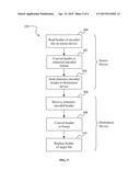 Simultaneous Encoding and Sending of a Video Data File diagram and image