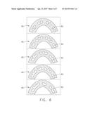 AIRFOIL COOLING CIRCUIT AND CORRESPONDING AIRFOIL diagram and image