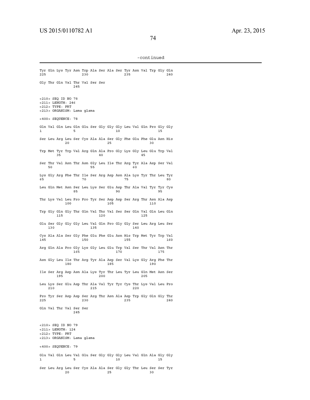 SINGLE DOMAIN ANTIBODIES DIRECTED AGAINST TUMOR NECROSIS FACTOR-ALPHA AND     USES THEREFOR - diagram, schematic, and image 85