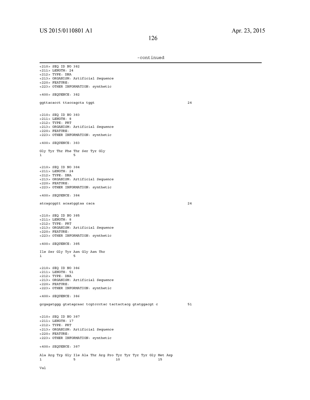 HUMAN ANTIBODIES TO GFR ALPHA 3 AND METHODS OF USE THEREOF - diagram, schematic, and image 136