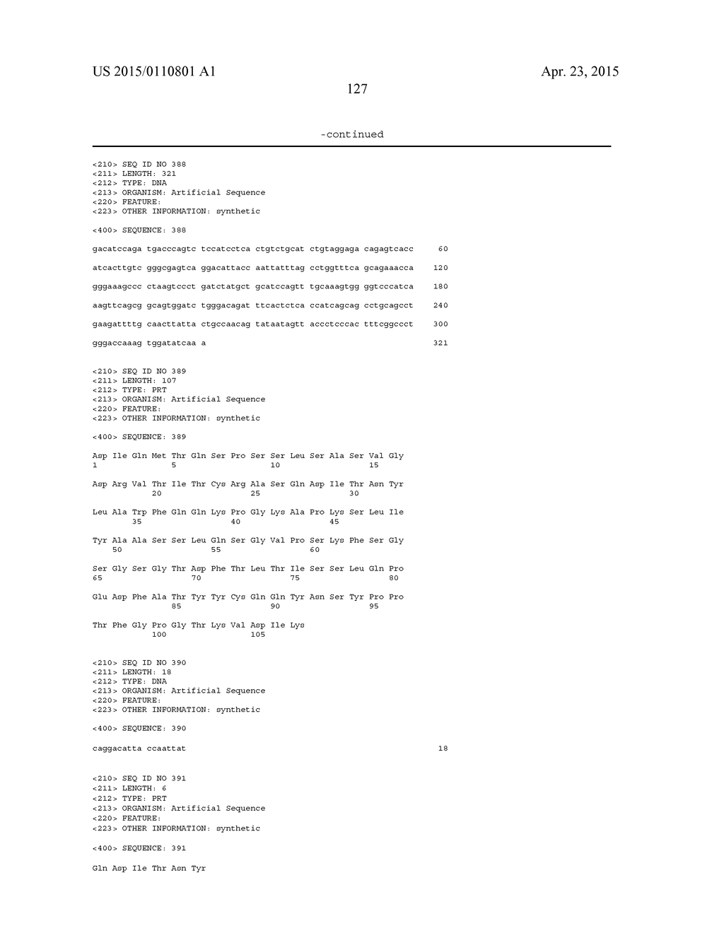 HUMAN ANTIBODIES TO GFR ALPHA 3 AND METHODS OF USE THEREOF - diagram, schematic, and image 137