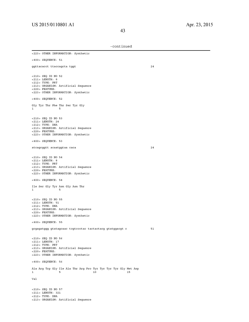 HUMAN ANTIBODIES TO GFR ALPHA 3 AND METHODS OF USE THEREOF - diagram, schematic, and image 53