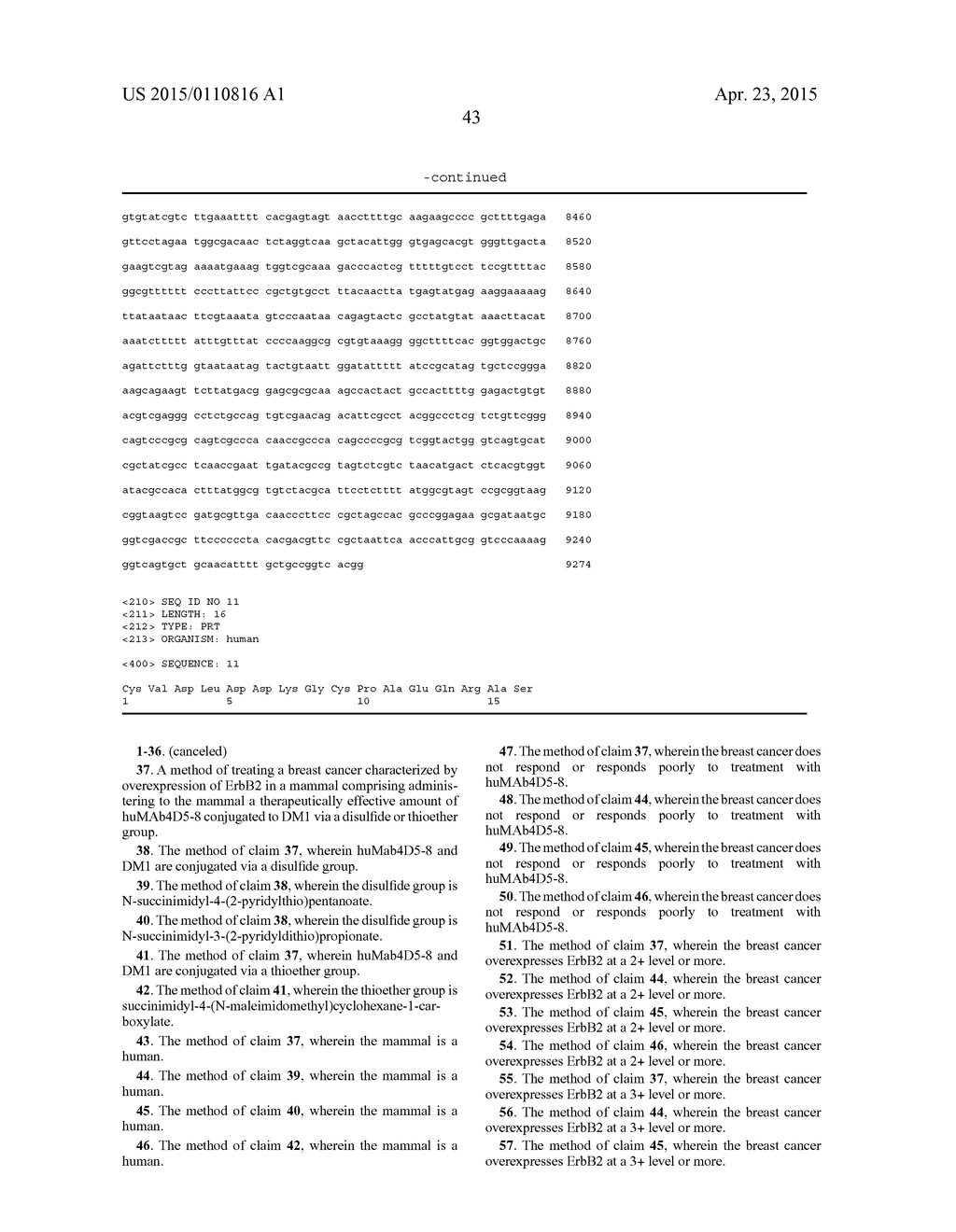 METHODS OF TREATMENT USING ANTI-ERBB ANTIBODY-MAYTANSINOID CONJUGATES - diagram, schematic, and image 90
