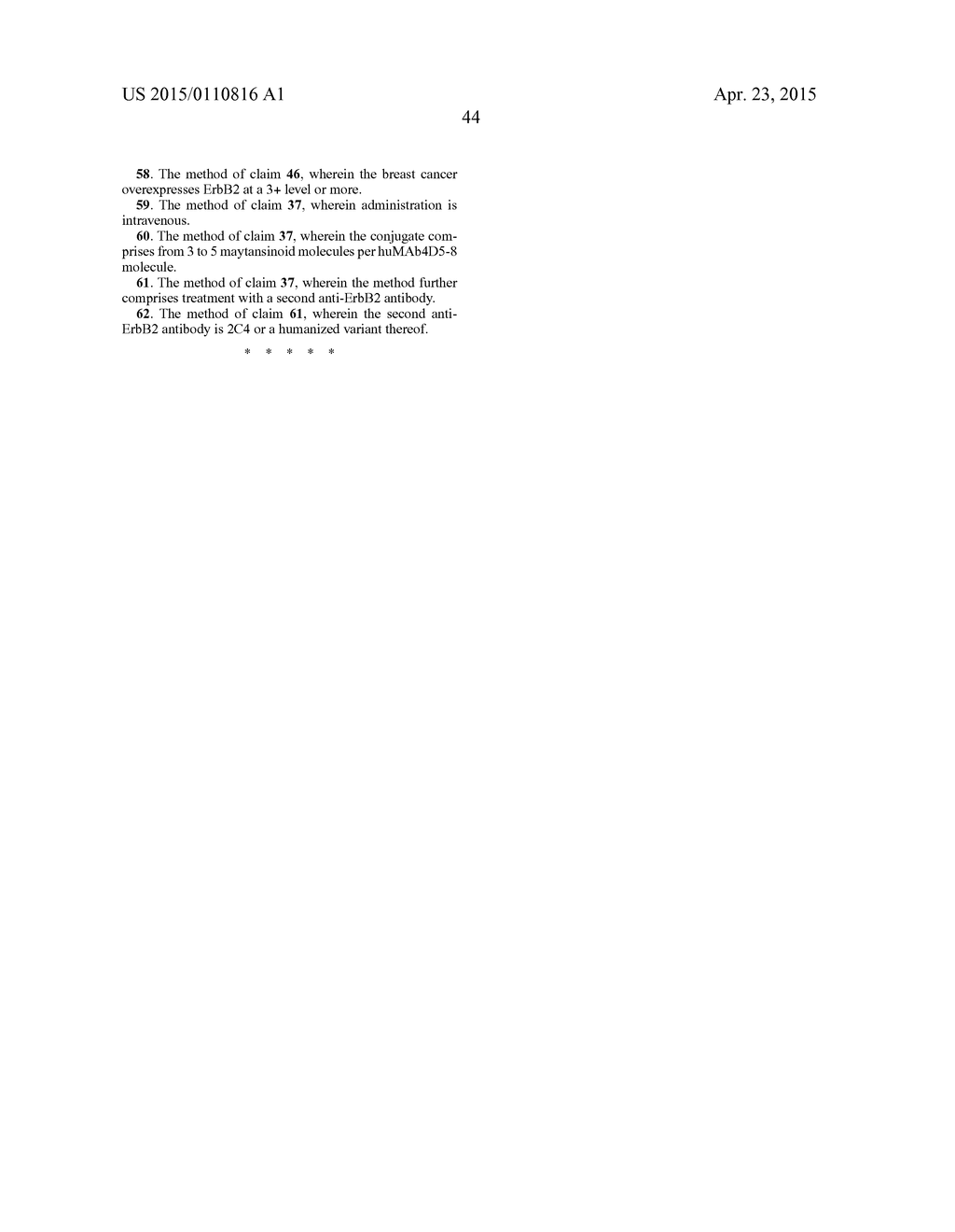 METHODS OF TREATMENT USING ANTI-ERBB ANTIBODY-MAYTANSINOID CONJUGATES - diagram, schematic, and image 91