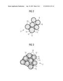 METHOD FOR PRODUCING A STORAGE STRUCTURE OF AN ELECTRICAL ENERGY STORAGE     CELL diagram and image