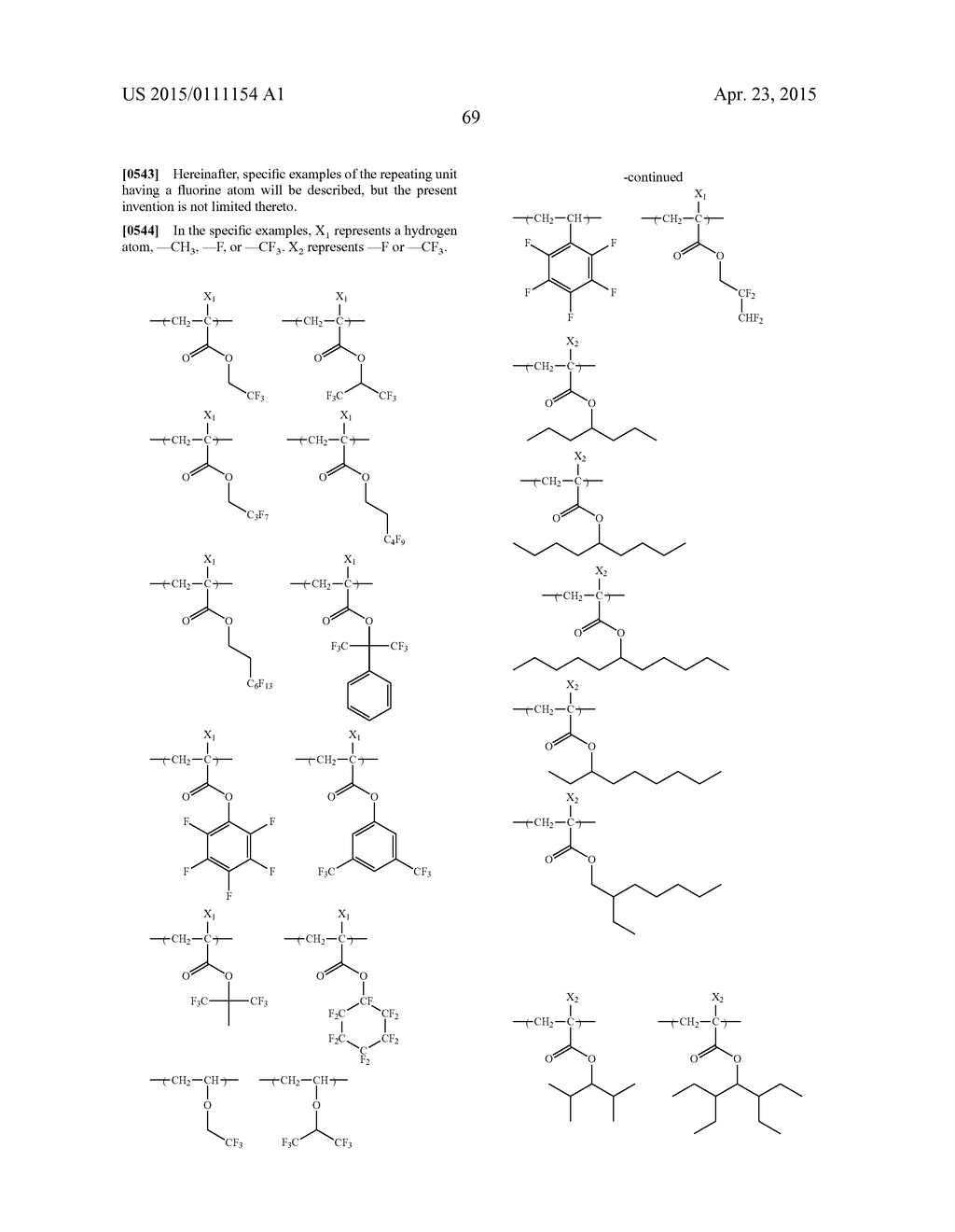 PATTERN FORMING METHOD, ACTINIC RAY-SENSITIVE OR RADIATION-SENSITIVE RESIN     COMPOSITION, RESIST FILM, METHOD OF MANUFACTURING ELECTRONIC DEVICE, AND     ELECTRONIC DEVICE - diagram, schematic, and image 70