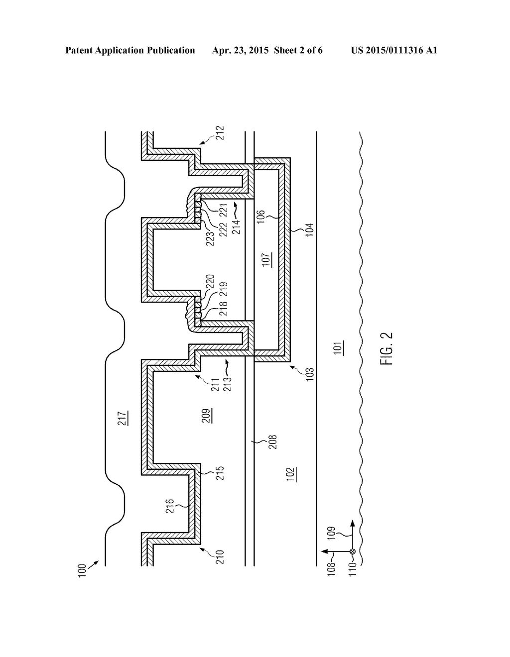 METHOD FOR DETECTING DEFECTS IN A DIFFUSION BARRIER LAYER - diagram, schematic, and image 03