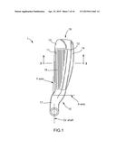 GOLF CLUB HEAD WITH TOP LINE INSERT diagram and image