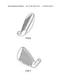 GOLF CLUB HEAD WITH TOP LINE INSERT diagram and image