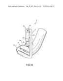 GOLF CLUB HEAD WITH TOP LINE INSERT diagram and image