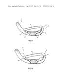 GOLF CLUB HEAD WITH TOP LINE INSERT diagram and image