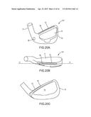 GOLF CLUB HEAD WITH TOP LINE INSERT diagram and image