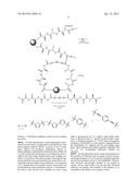 Palladium Catalyzed Reactions Executed on Solid-Phase Peptide Synthesis     Supports for the Production of Self-Assembling Peptides Embedded with     Complex Organic Electronic Subunits diagram and image