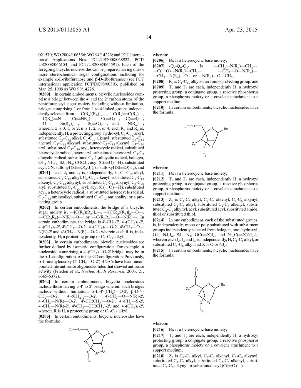 TRICYCLIC NUCLEIC ACID ANALOGS - diagram, schematic, and image 15