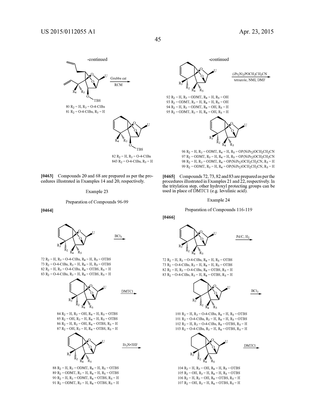 TRICYCLIC NUCLEIC ACID ANALOGS - diagram, schematic, and image 46