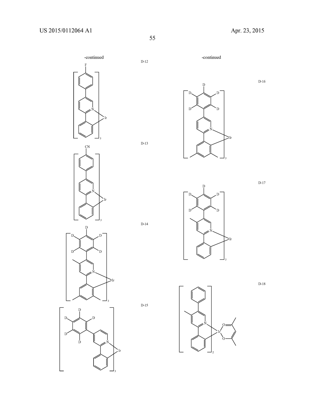 NOVEL ORGANIC ELECTROLUMINESCENT COMPOUNDS AND ORGANIC ELECTROLUMINESCENT     DEVICE COMPRISING THE SAME - diagram, schematic, and image 56