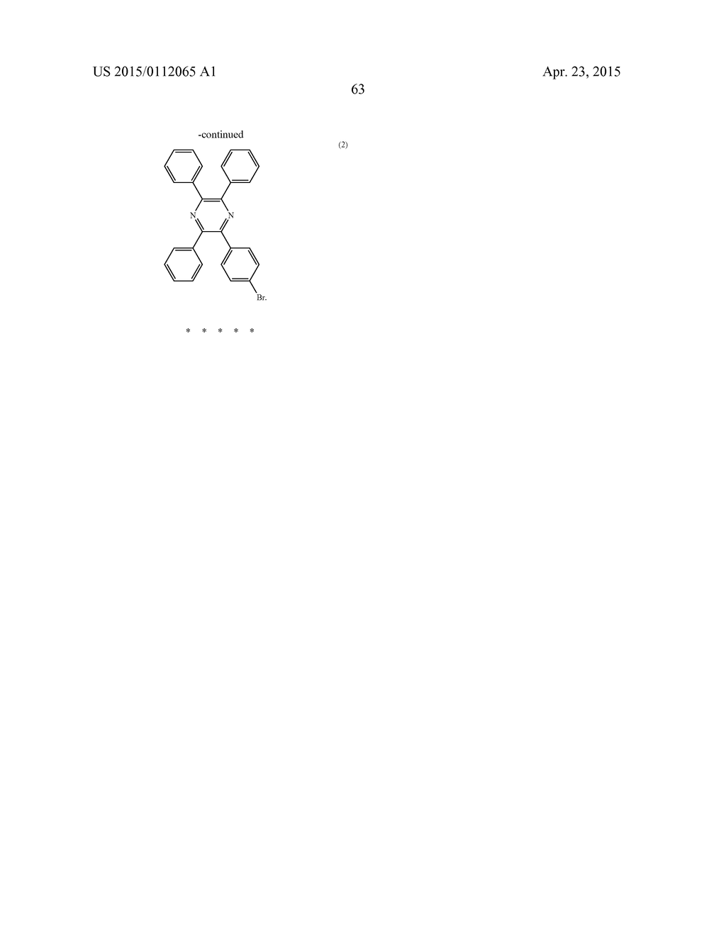 Pyrazine Derivative, and Light Emitting Element, Display Device,     Electronic Device Using the Pyrazine Derivative - diagram, schematic, and image 116