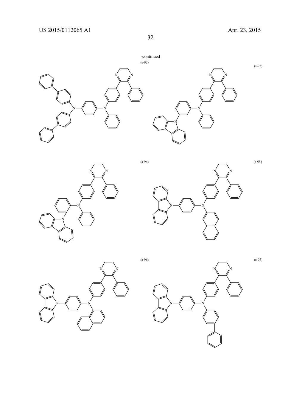 Pyrazine Derivative, and Light Emitting Element, Display Device,     Electronic Device Using the Pyrazine Derivative - diagram, schematic, and image 85