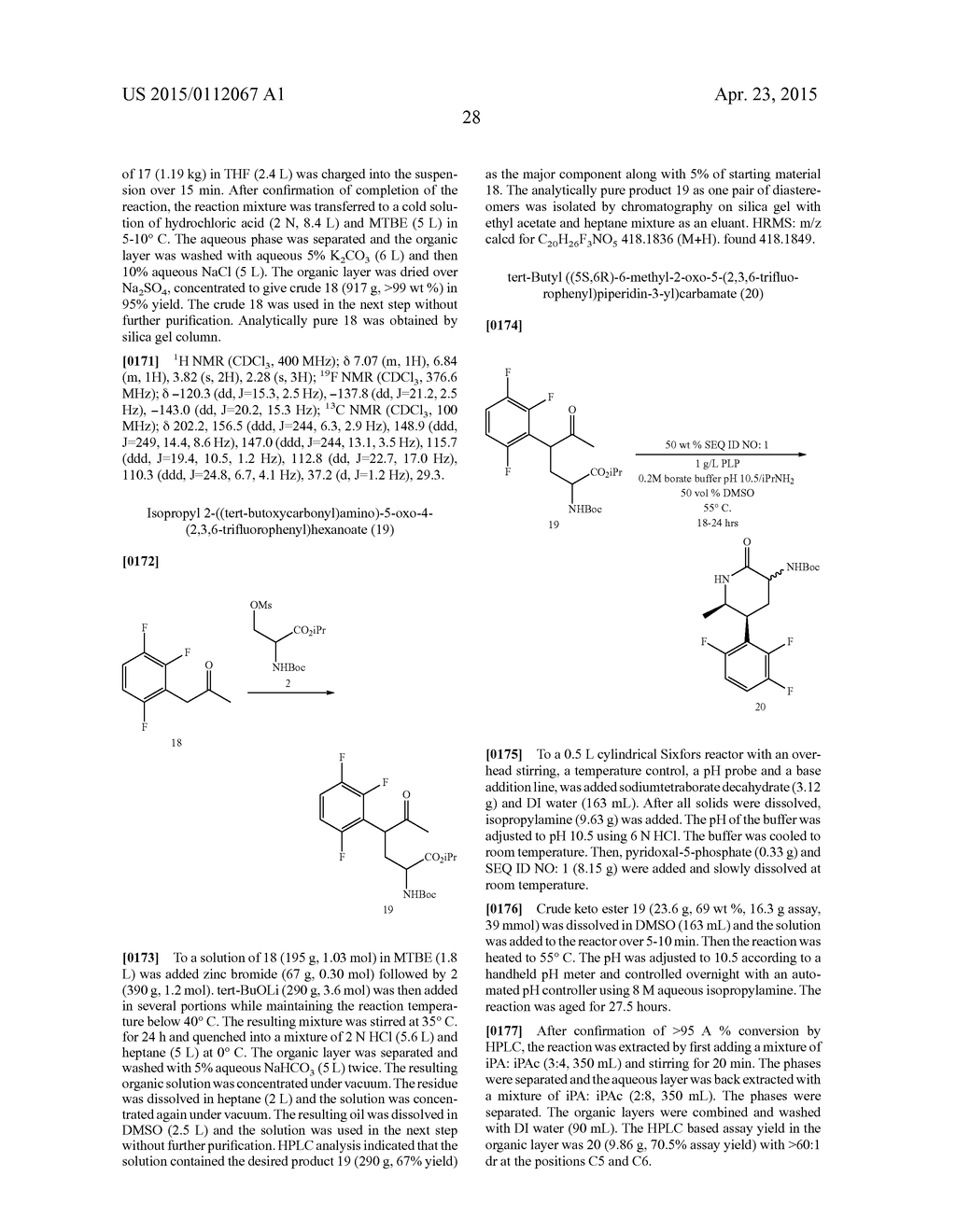 PROCESS FOR MAKING CGRP RECEPTOR ANTAGONISTS - diagram, schematic, and image 46