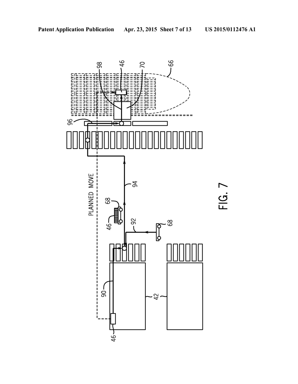 SYSTEM AND METHOD FOR INTEGRAL PLANNING AND CONTROL OF CONTAINER FLOW     OPERATIONS IN CONTAINER TERMINALS - diagram, schematic, and image 08