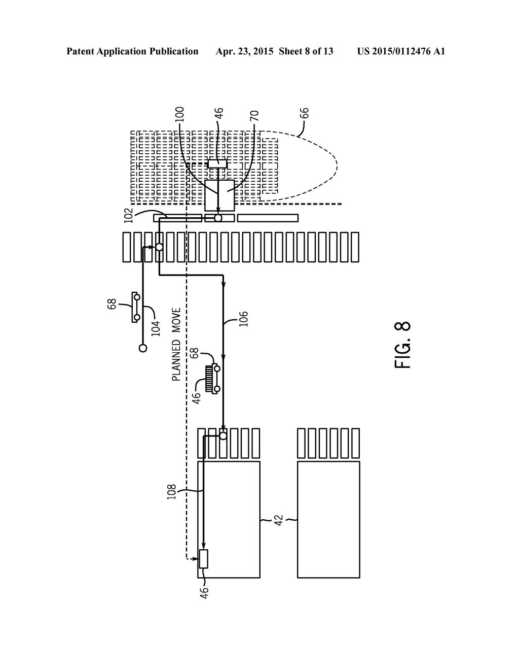 SYSTEM AND METHOD FOR INTEGRAL PLANNING AND CONTROL OF CONTAINER FLOW     OPERATIONS IN CONTAINER TERMINALS - diagram, schematic, and image 09