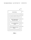 In-vehicle insurance applications, Methods and systems for automatically     collecting insurance risk related data diagram and image