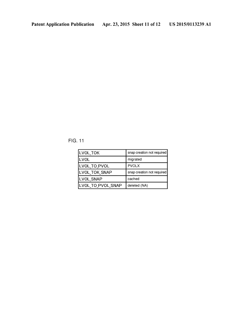 Creation and Management of Logical Volume Snapshots Under Hierarchical     Storage System - diagram, schematic, and image 12