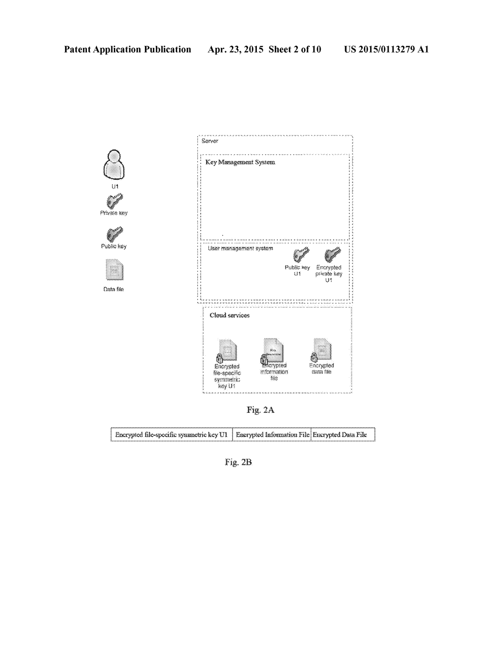 METHOD FOR SECURE STORING AND SHARING OF A DATA FILE VIA A COMPUTER     COMMUNICATION NETWORK AND OPEN CLOUD SERVICES - diagram, schematic, and image 03